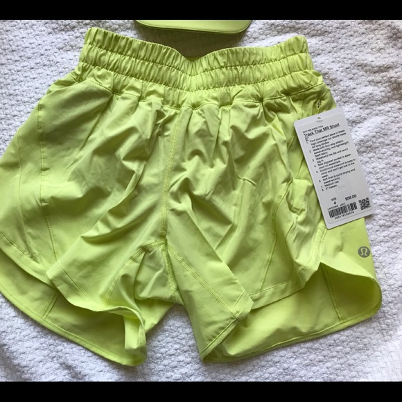 NWT Lululemon Track that shorts Fast Free Run hat - Picture 9 of 14